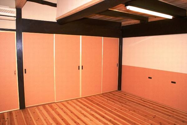 古民家再生|建具の色合いで明るく